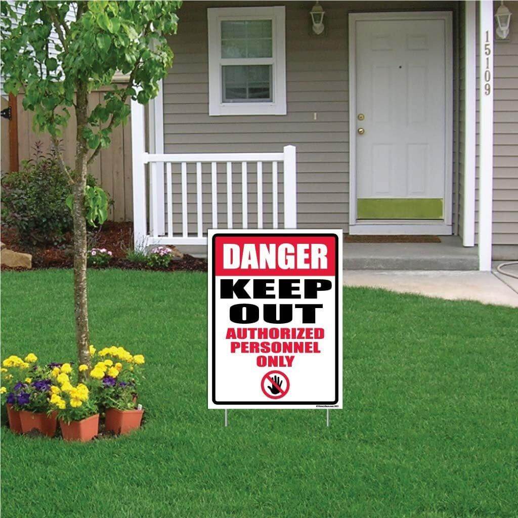 Authorized Personnel Only Sign or Sticker