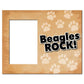 Beagles Rock Dog Picture Frame - Holds 4x6 picture