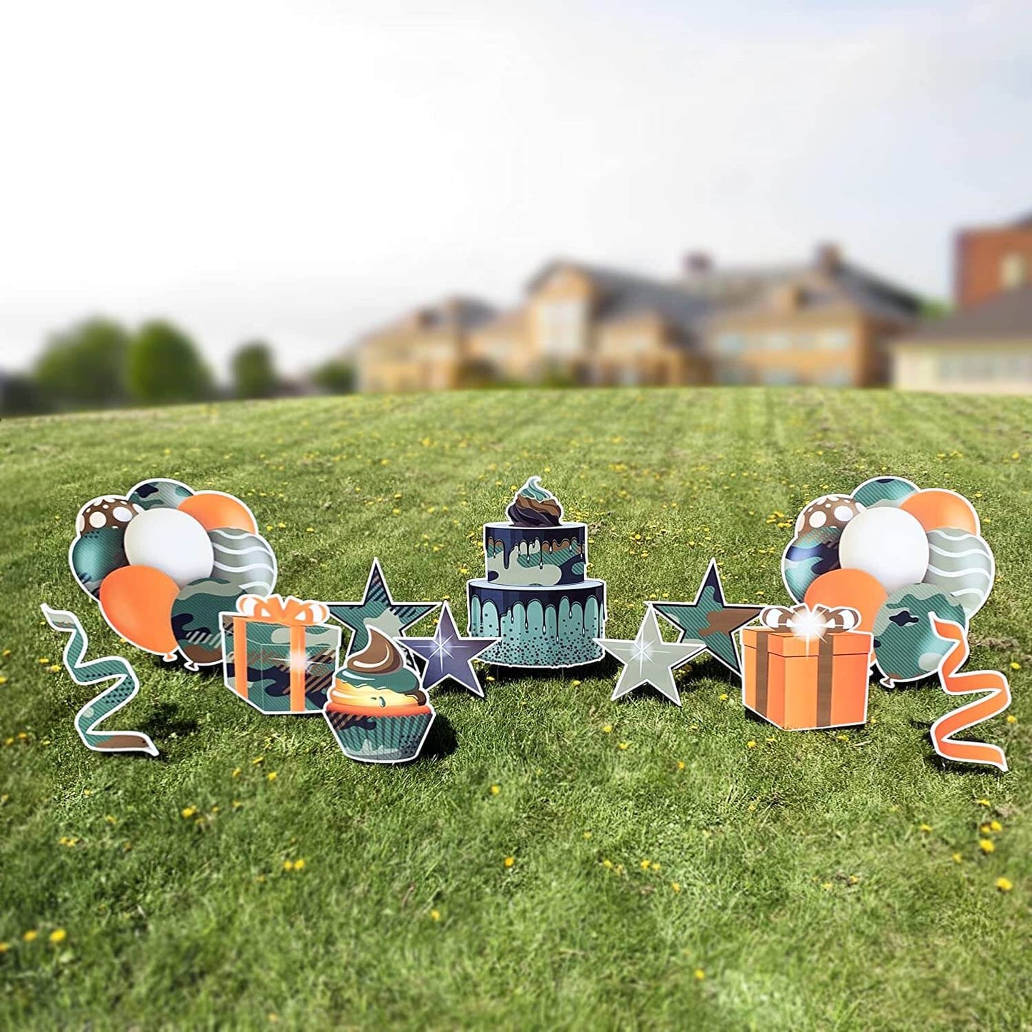 Birthday Flair Yard Decoration Accessories