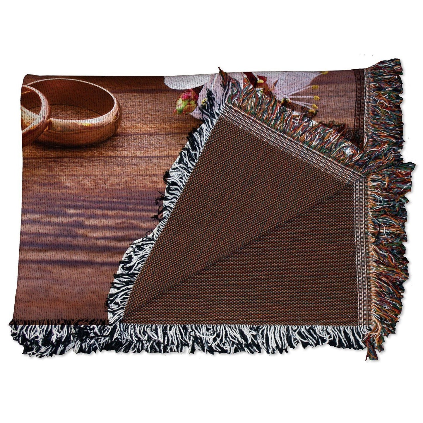 Personalized Wedding Throw Blanket
