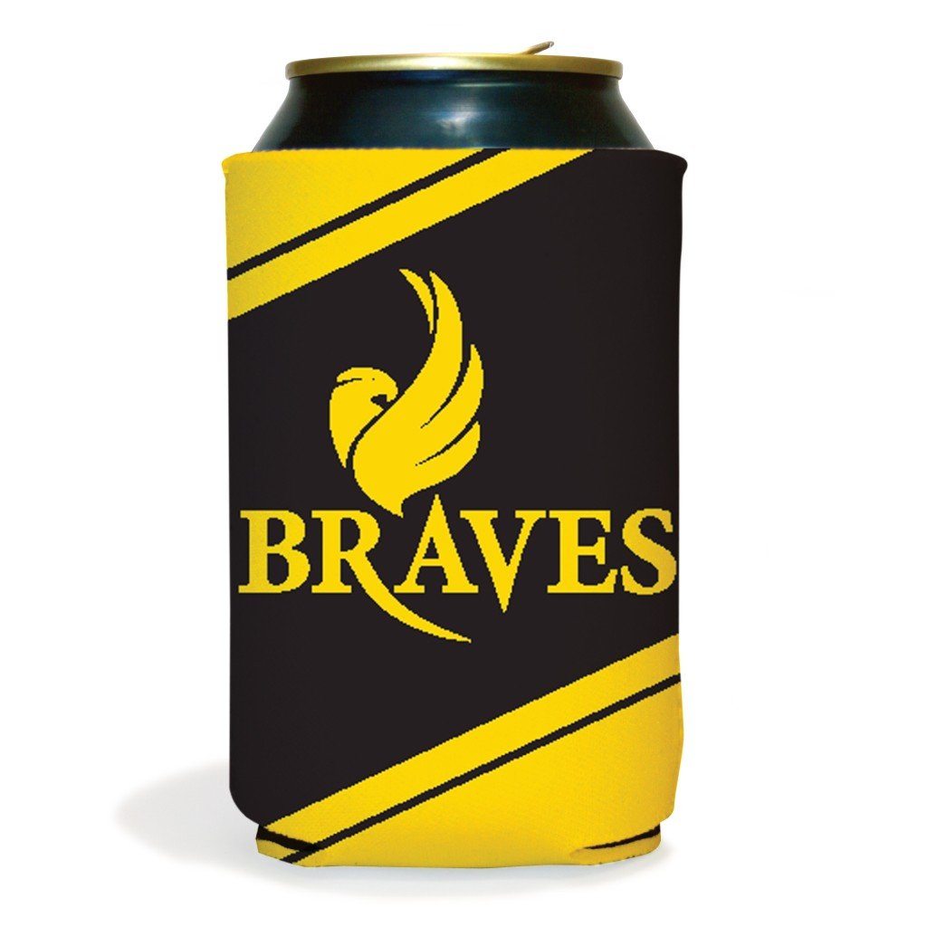 Set of 6 Black Hawk Braves Koozies