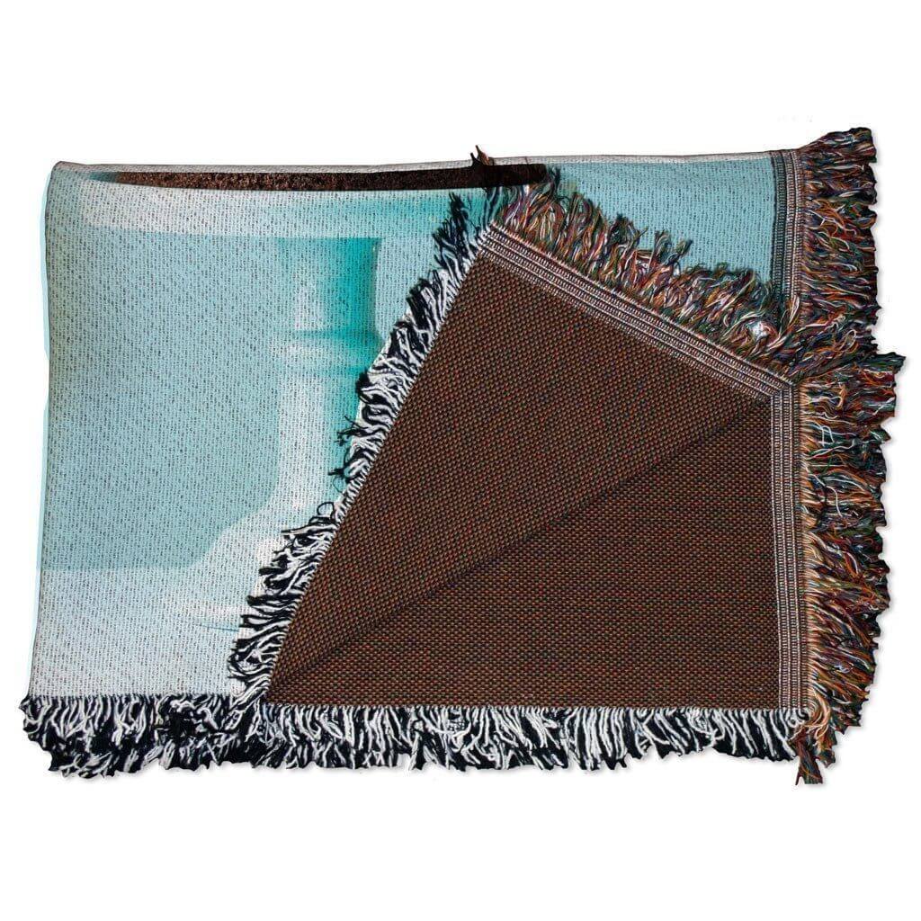 60th Birthday Woven Blanket - Happy 60th Birthday