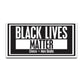 Black Lives Matter; Silence = More Deaths 12"x24" Yard Sign - FREE SHIPPING