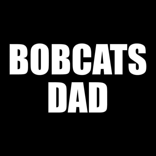 Bobcats Dad Black Folding Camping Chair