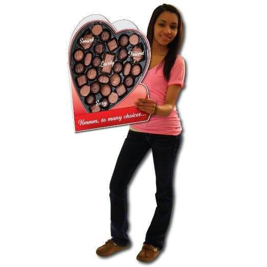 18"x24" BIG Cards, Set of 6 Thinking of You, Valentine and Birthday Cards - Stock Designs