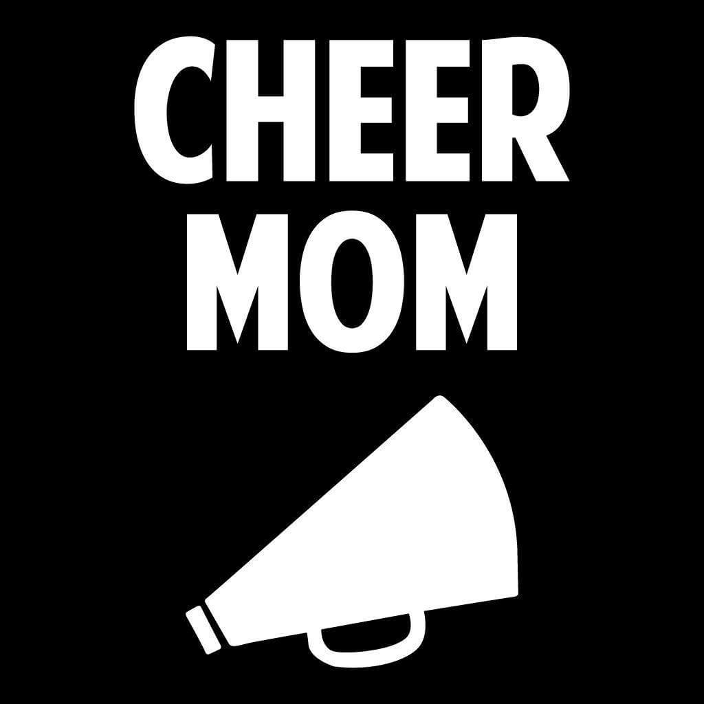 Cheer Mom Black Folding Camping Chair with Carry Bag