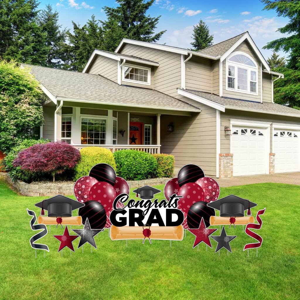 Congrats Grad Graduation "Flash & Flair" 11 pc set