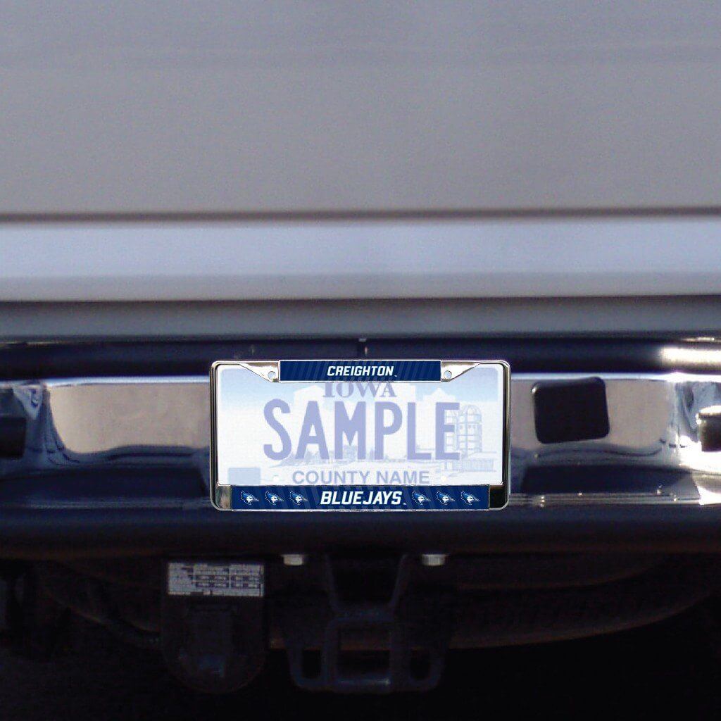 Creighton University License Plate Frame Design 2 FREE SHIPPING