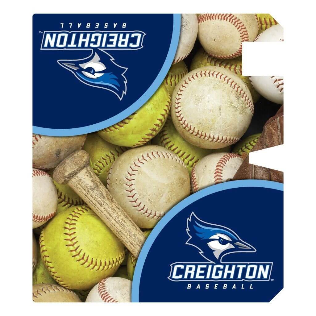 Creighton University Magnetic Mailbox Cover - Baseball