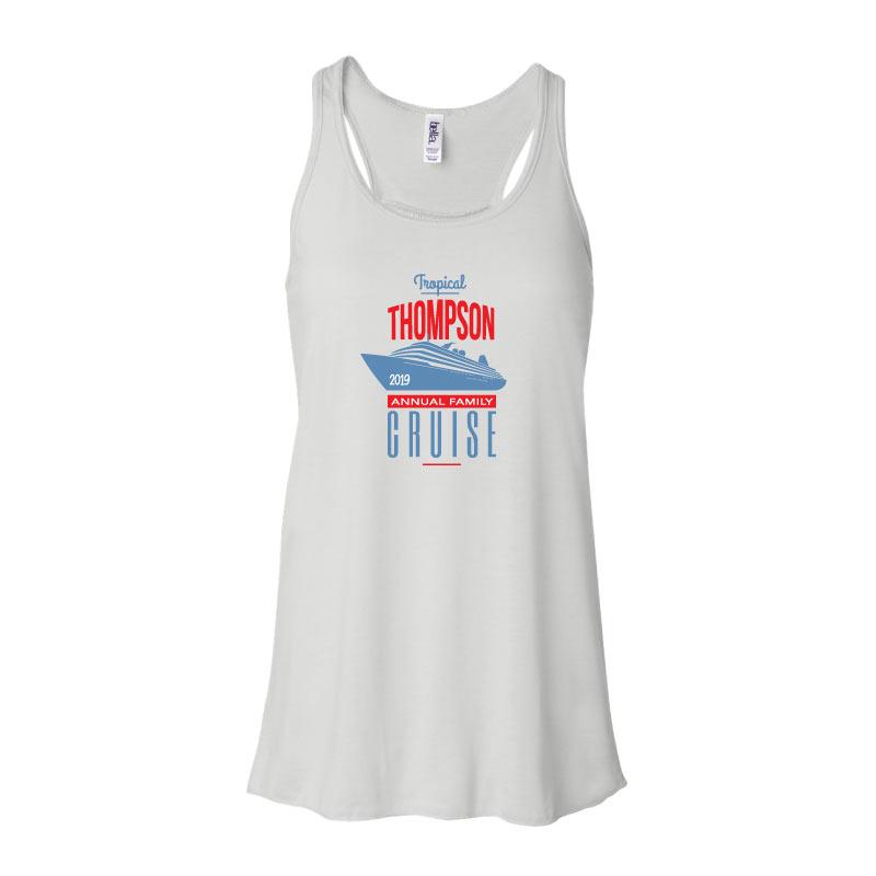 Personalized Cruise Vacation Ladies Tank Tops