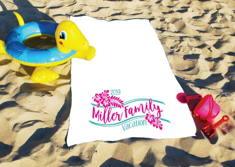 Personalized Cruise Beach Towels