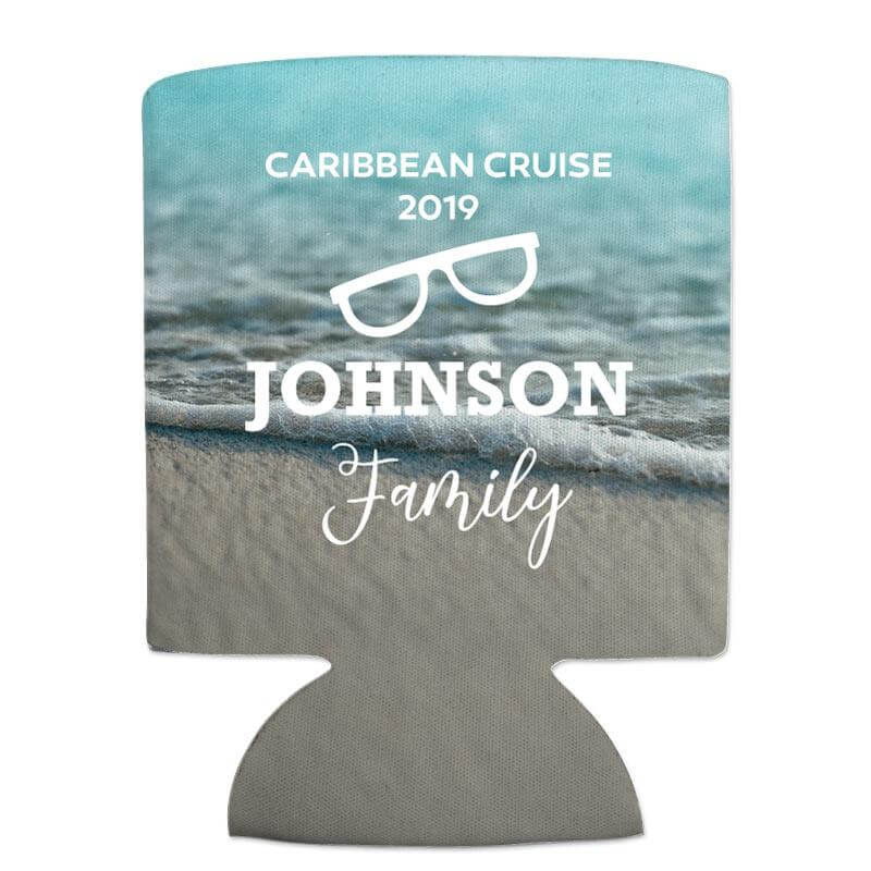 Personalized Cruise Can Koozie - Cooler