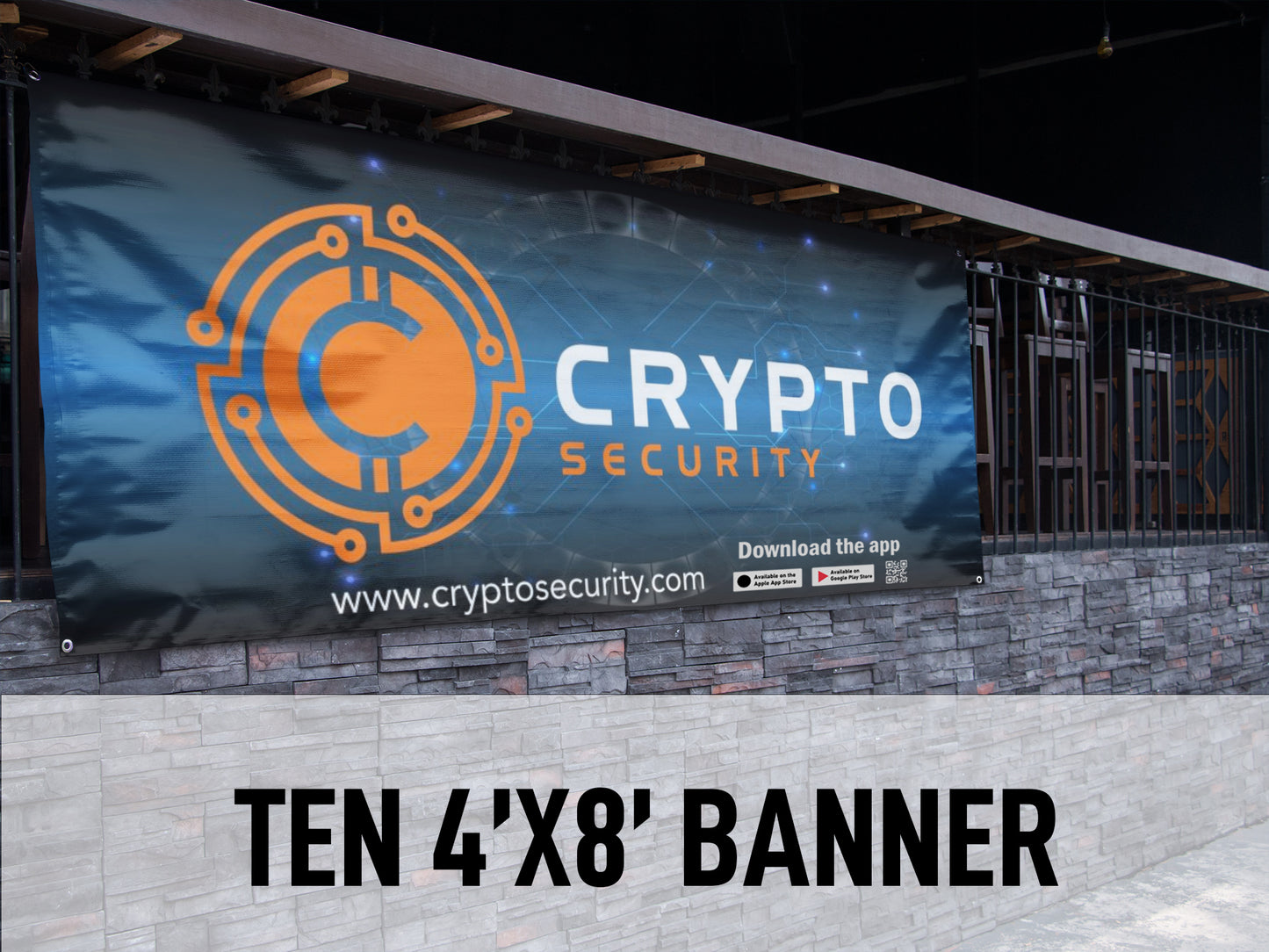 Guerrilla Crypto Startup Marketing Banner