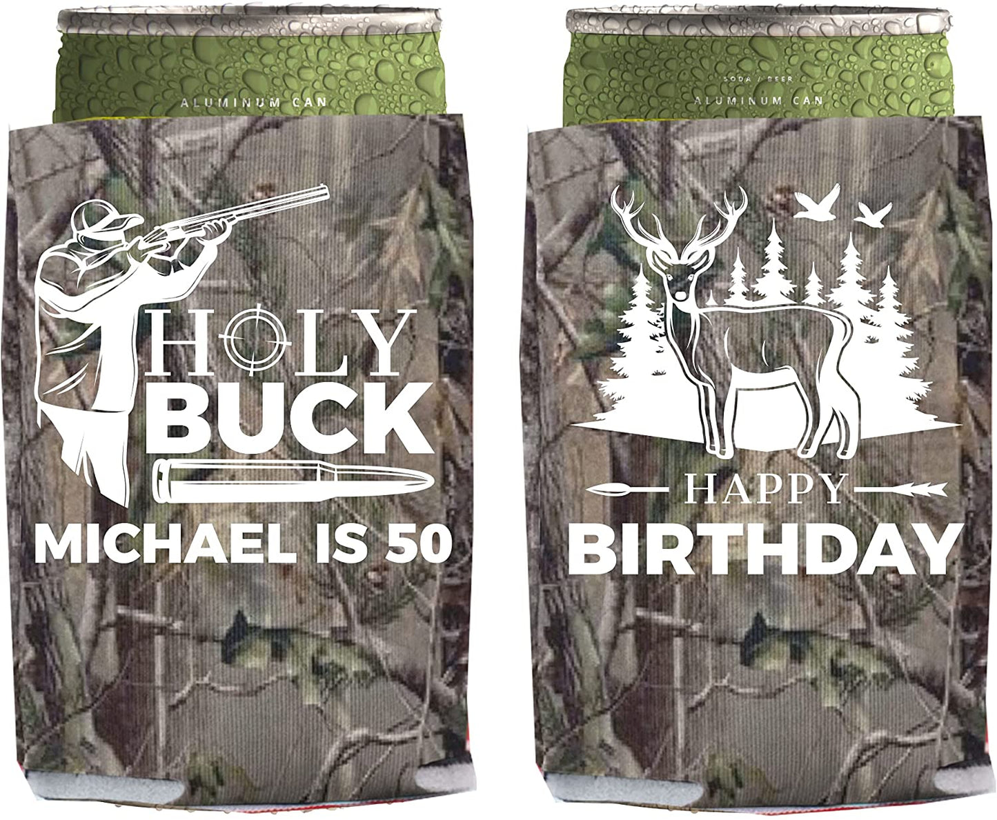 Custom Holy Buck Birthday Can Cooler