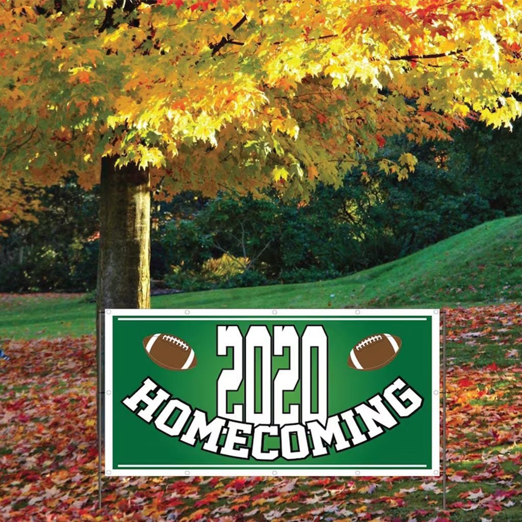 Custom Homecoming Vinyl Banner, 3 Feet By 5 Feet