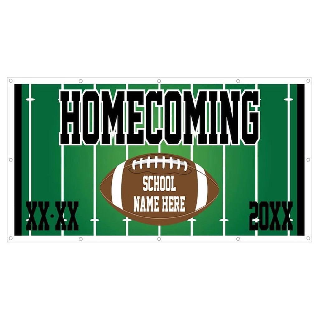 Custom Homecoming Vinyl Banner, 3 Feet By 5 Feet