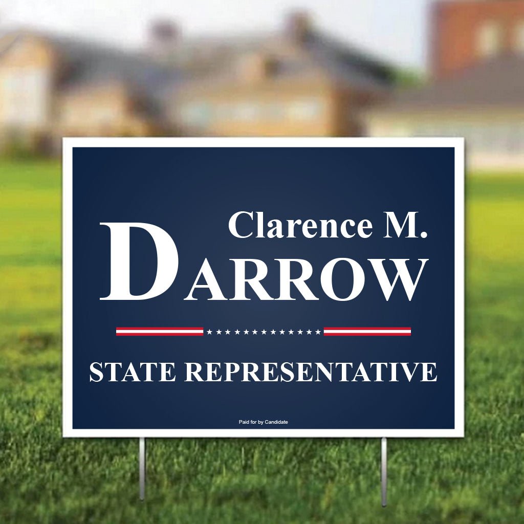 Custom Political 18"x24" Yard Signs