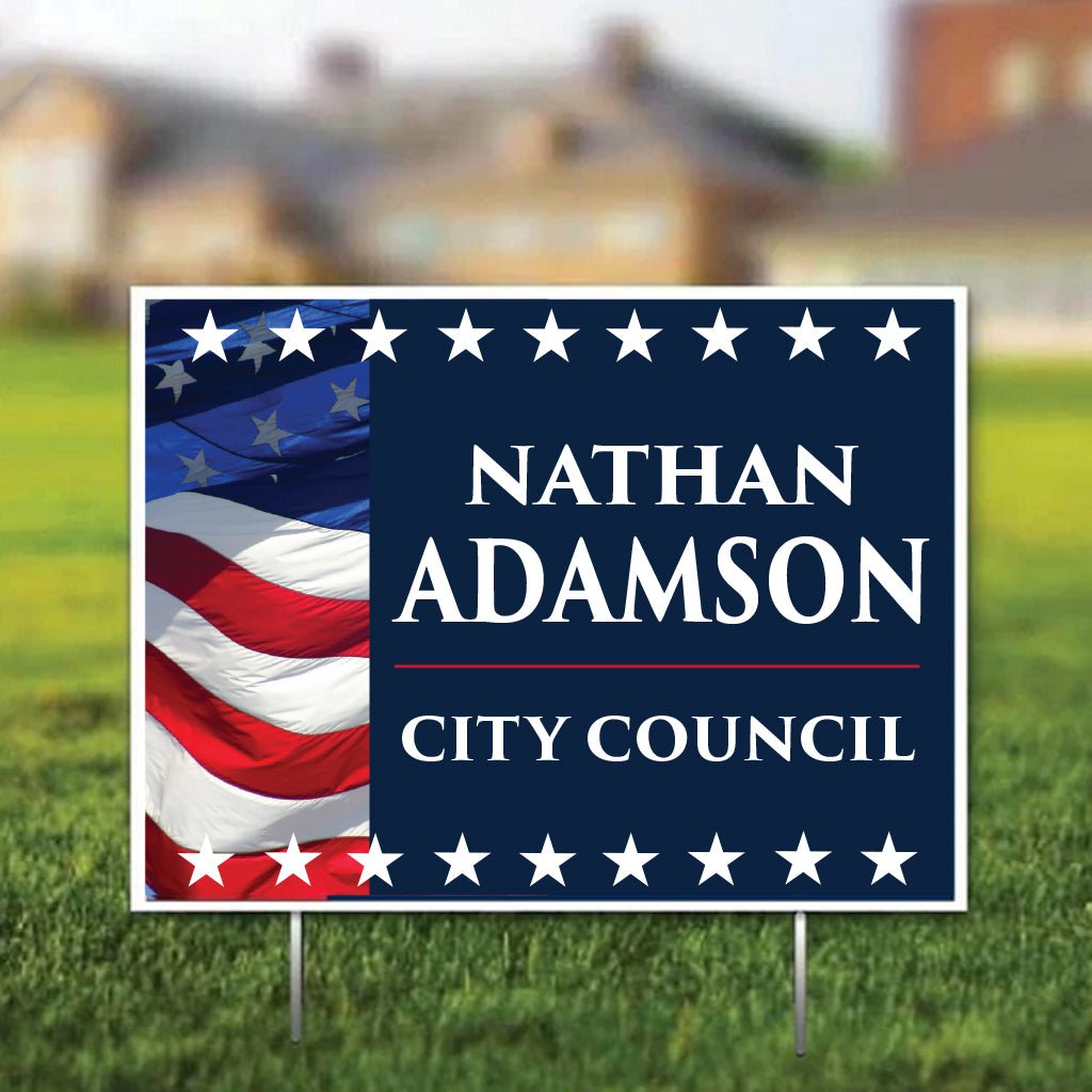 Custom Political 18"x24" Yard Signs