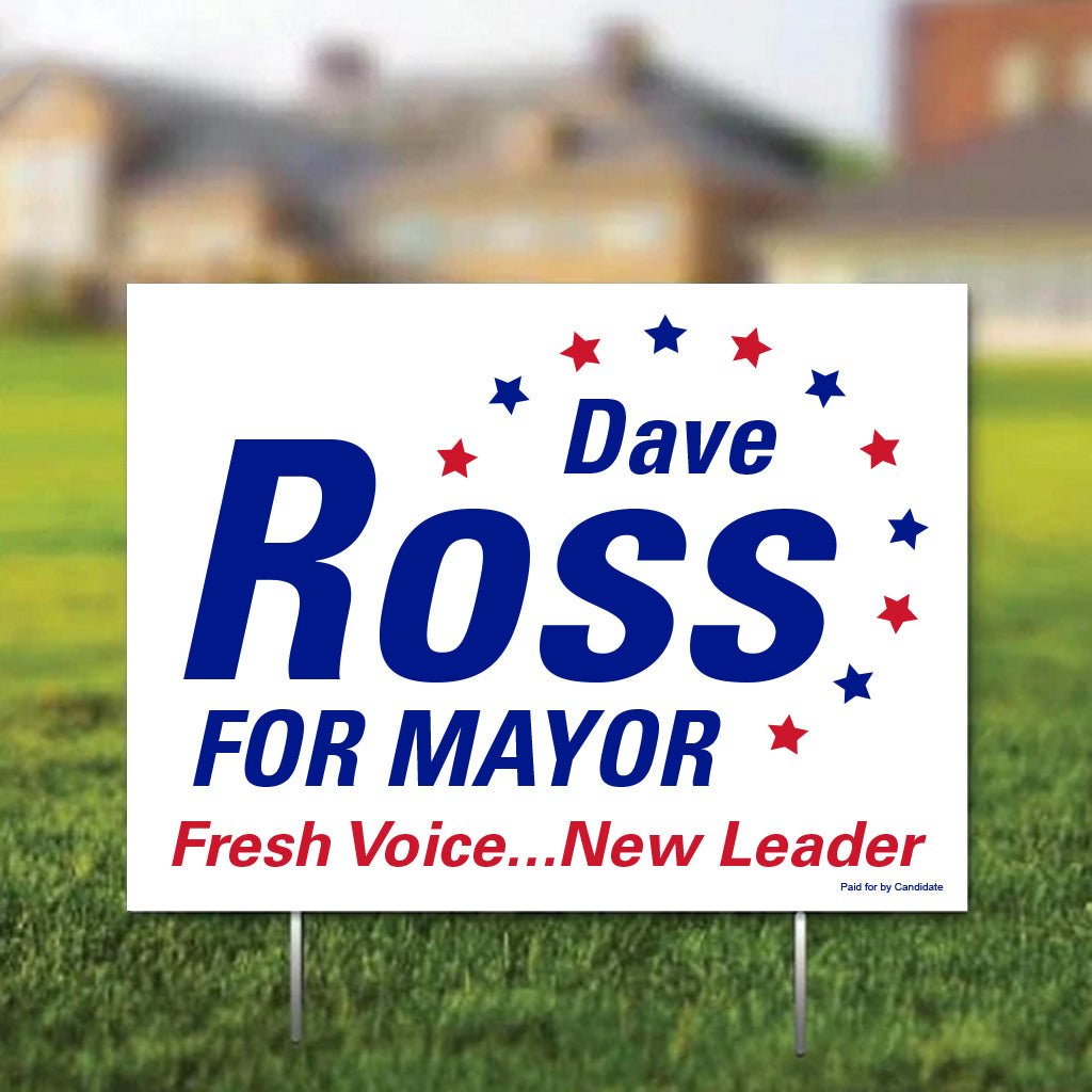 Custom Political 18"x24" Yard Signs