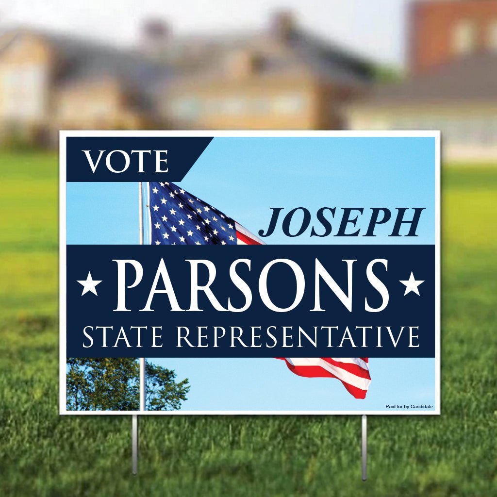 Custom Political 18"x24" Yard Signs