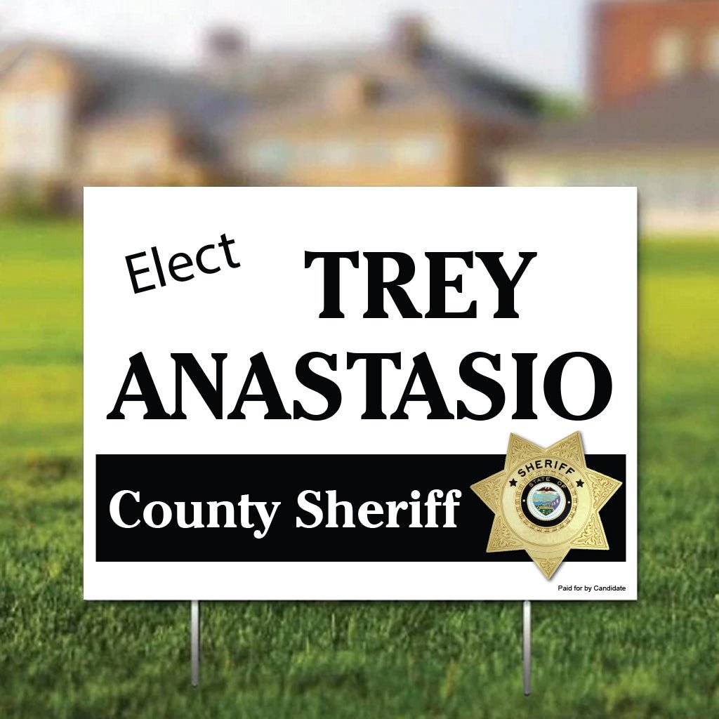 Custom Political 18"x24" Yard Signs