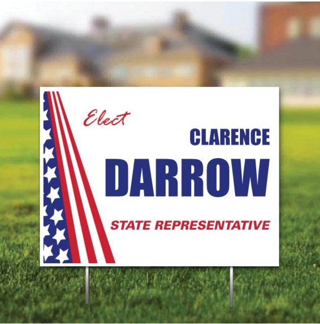 Custom Political 18"x24" Yard Signs