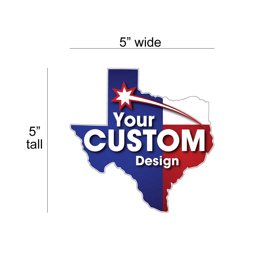 Custom State Shaped Refrigerator Magnets