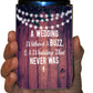 Custom Without A Buzz Wedding Can Coolers