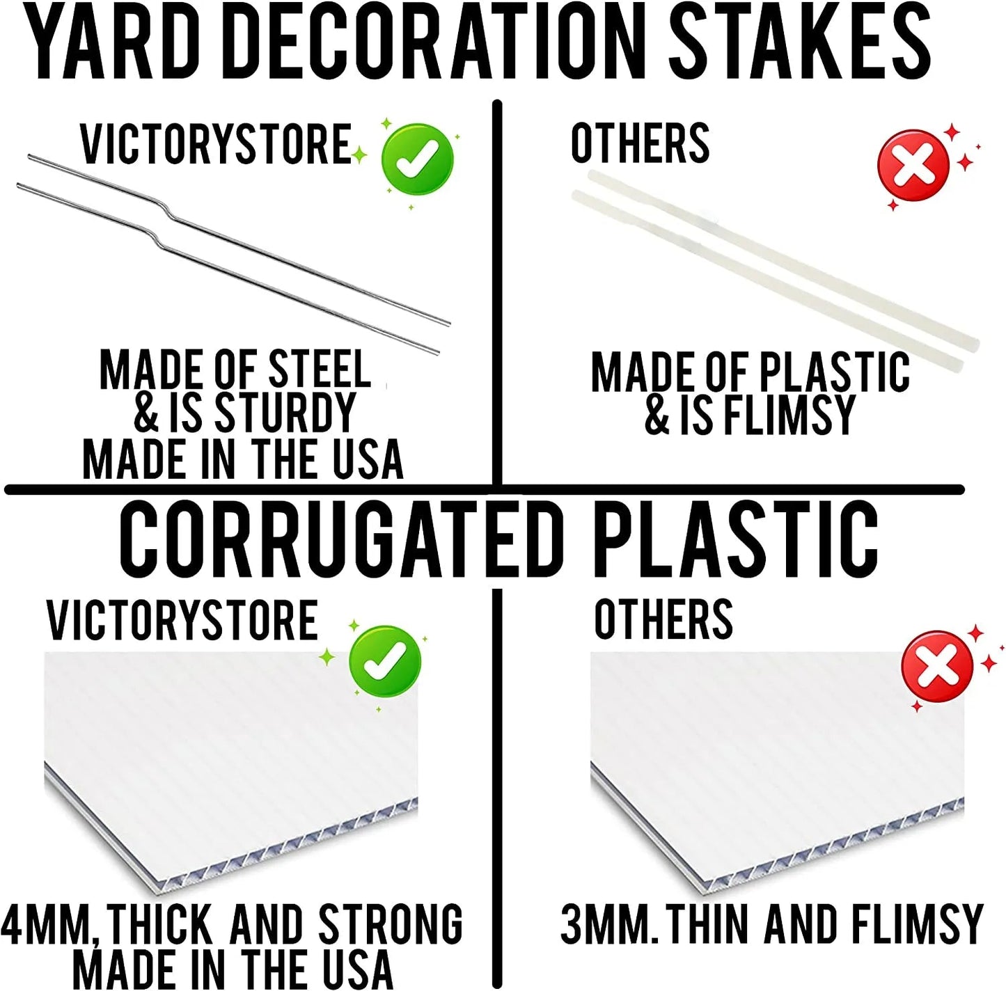 Diverse Student Yard Card Fillers - Set of 10