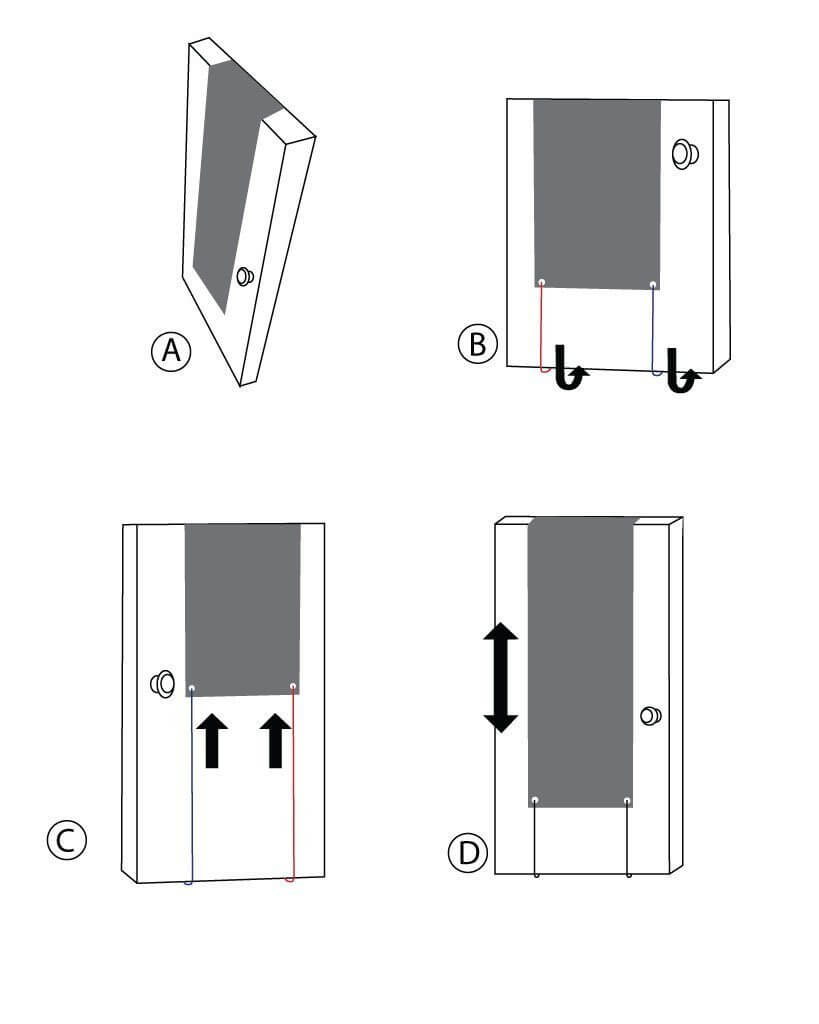Baby Shower Door Banner - Buck Or Doe Vinyl Door Banner