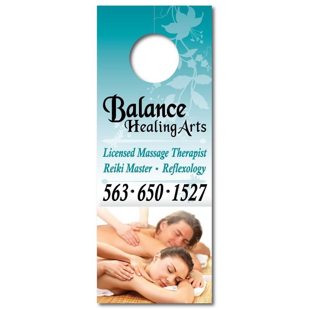 4"x9" Doorknob Hanger