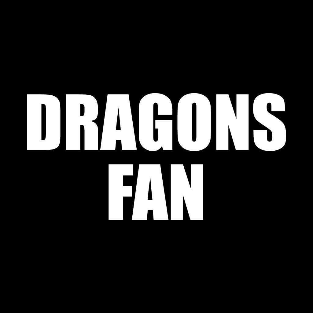 Dragons Fan Black Folding Camping Chair with Carry Bag