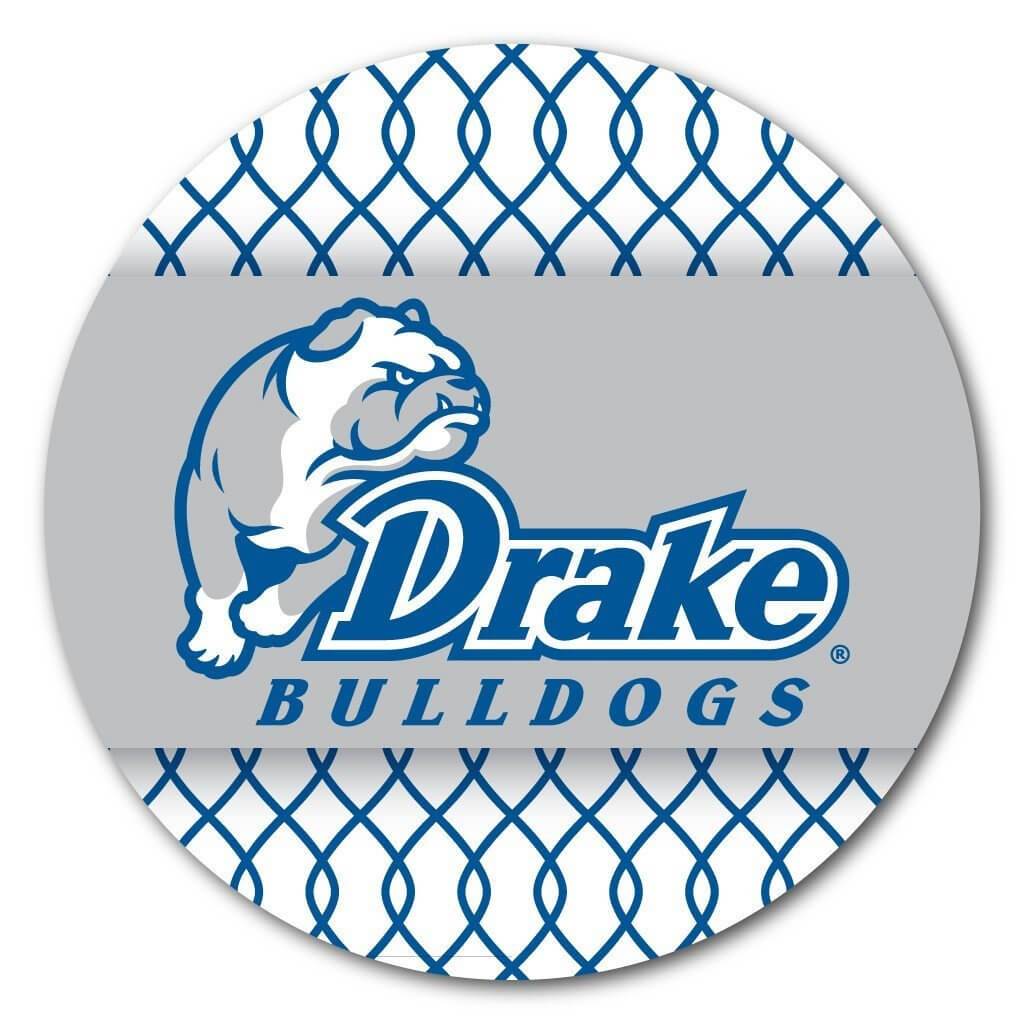 Drake University Patterned Coaster Set of 4 - FREE SHIPPING