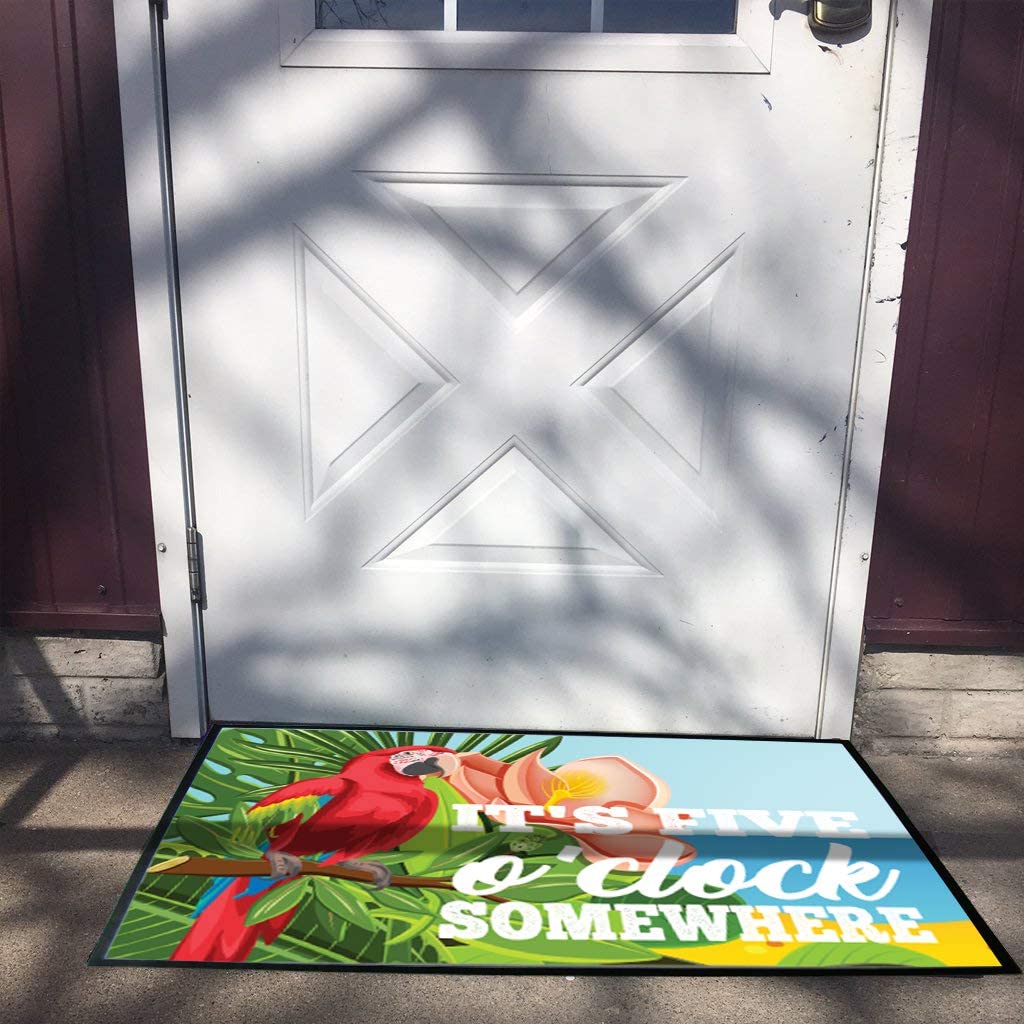 five o'clock somewhere doormat