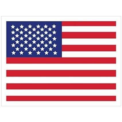 American Flag 9" x 12" Yard Signs - Set of 32 Flags - FREE SHIPPING