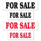For Sale Real Estate Yard Sign Rider Set - FREE SHIPPING