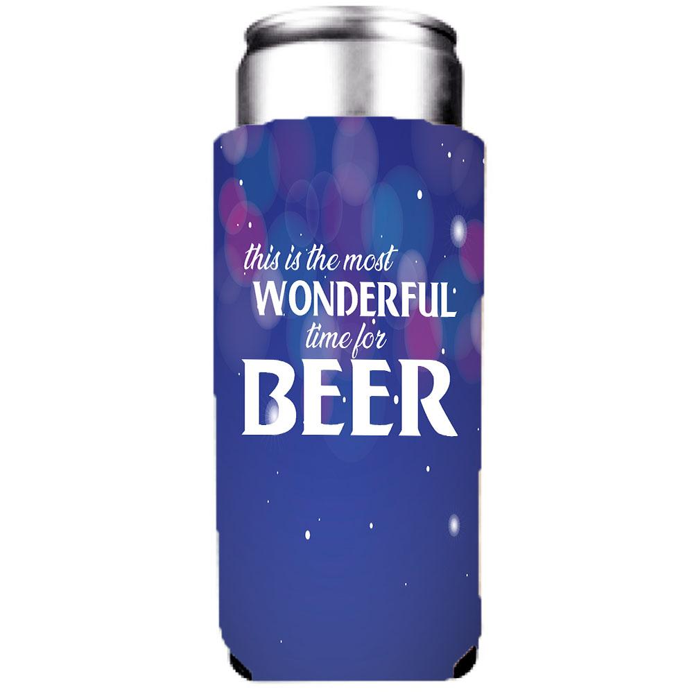 holiday can cooler