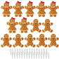 Gingerbread People Pathway Markers Christmas Yard Decorations