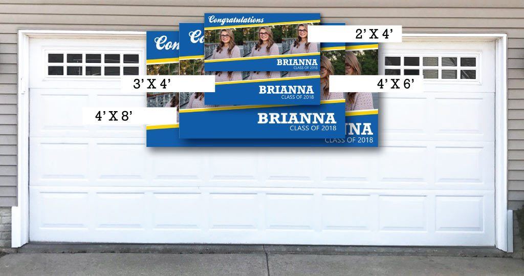 Graduation Banners - Circle Photo Design