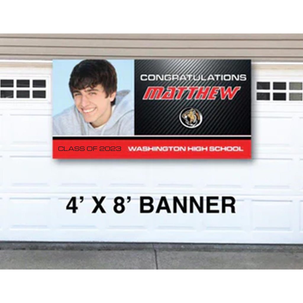 Graduation Carbon Fiber Banners