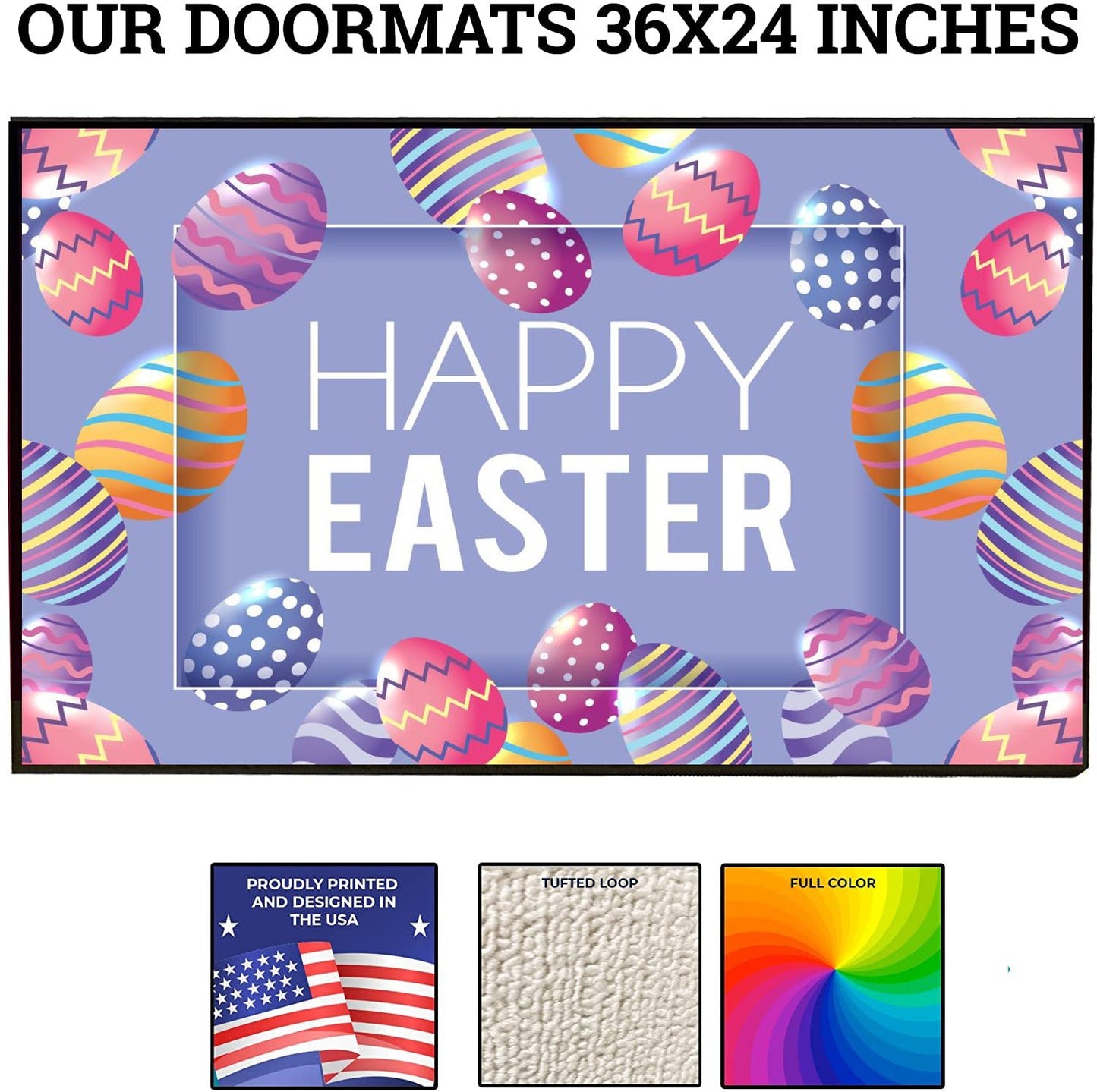 Happy Easter Doormat (20099)
