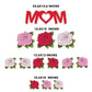 Happy Mother's Day Yard Card - Mom, Roses decoration