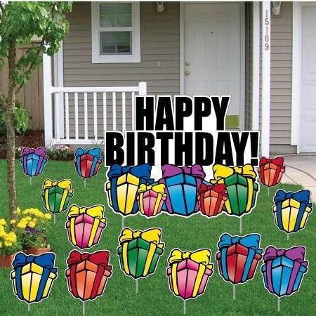 Teen Birthday Yard Card Package - Rental Business Starter Package