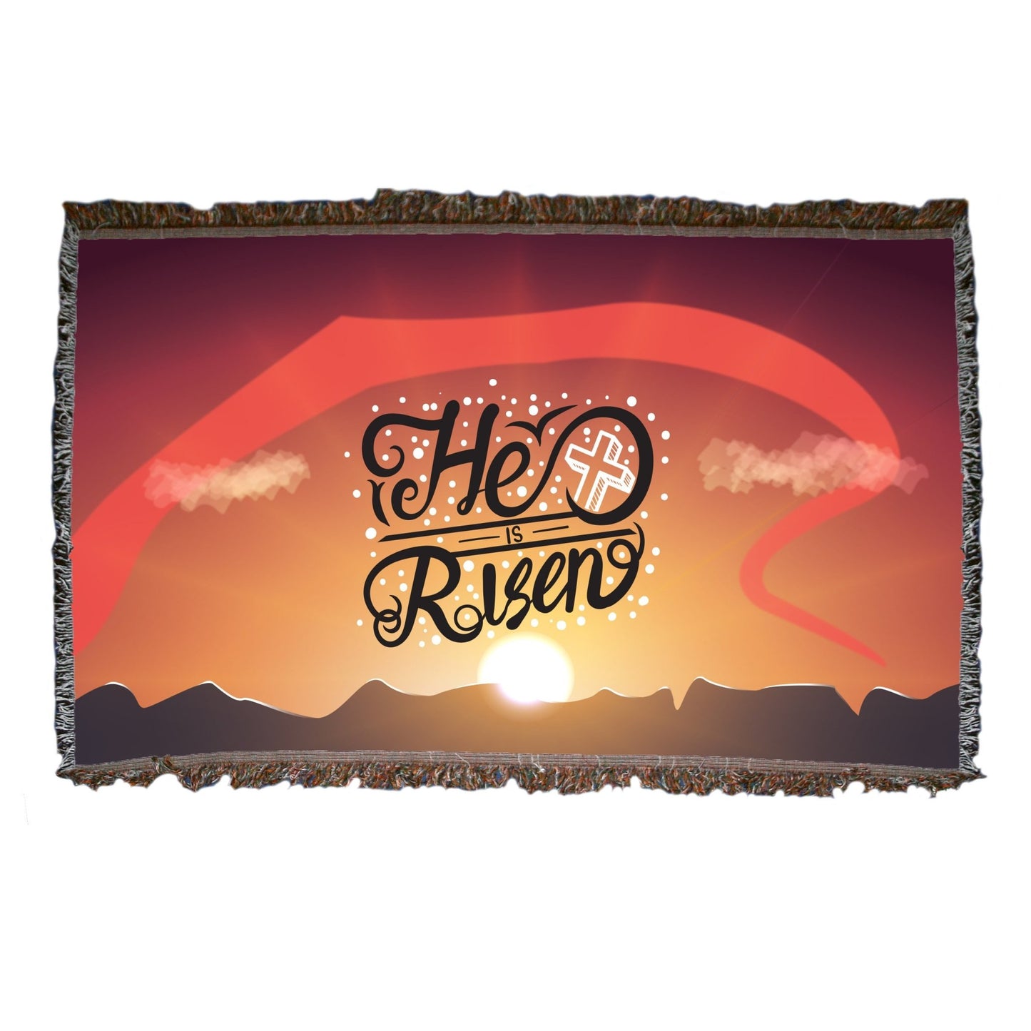 he is risen blanket