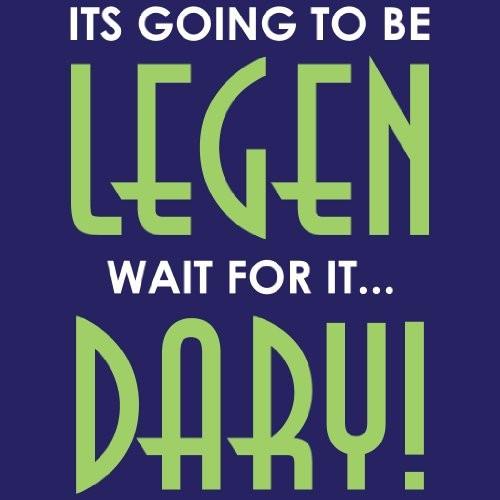 How I Met Your Mother 'Legen-Dary' Navy Blue T-Shirt - FREE SHIPPING