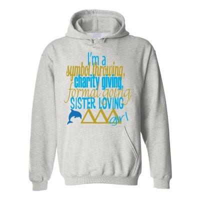 Tri Delta Hooded Sweatshirt FREE SHIPPING