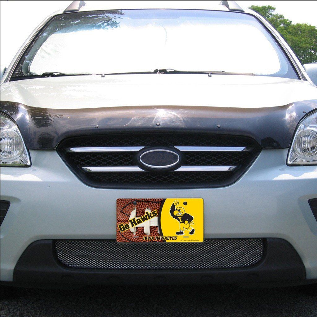 University of Iowa - License Plate - Football