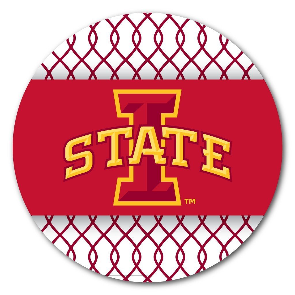 Iowa State University Patterned Coaster Set of 4 - FREE SHIPPING