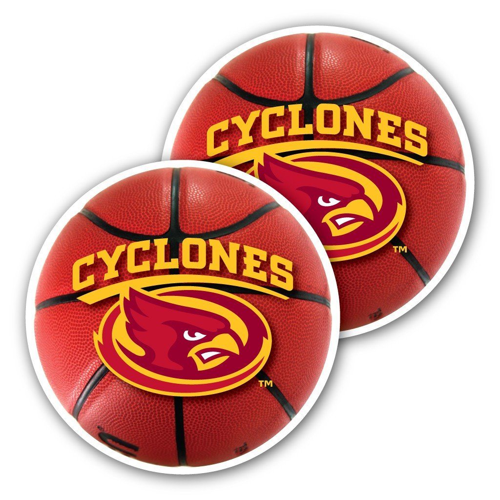 Iowa State University - Window Decal (Set of 2) - Basketball