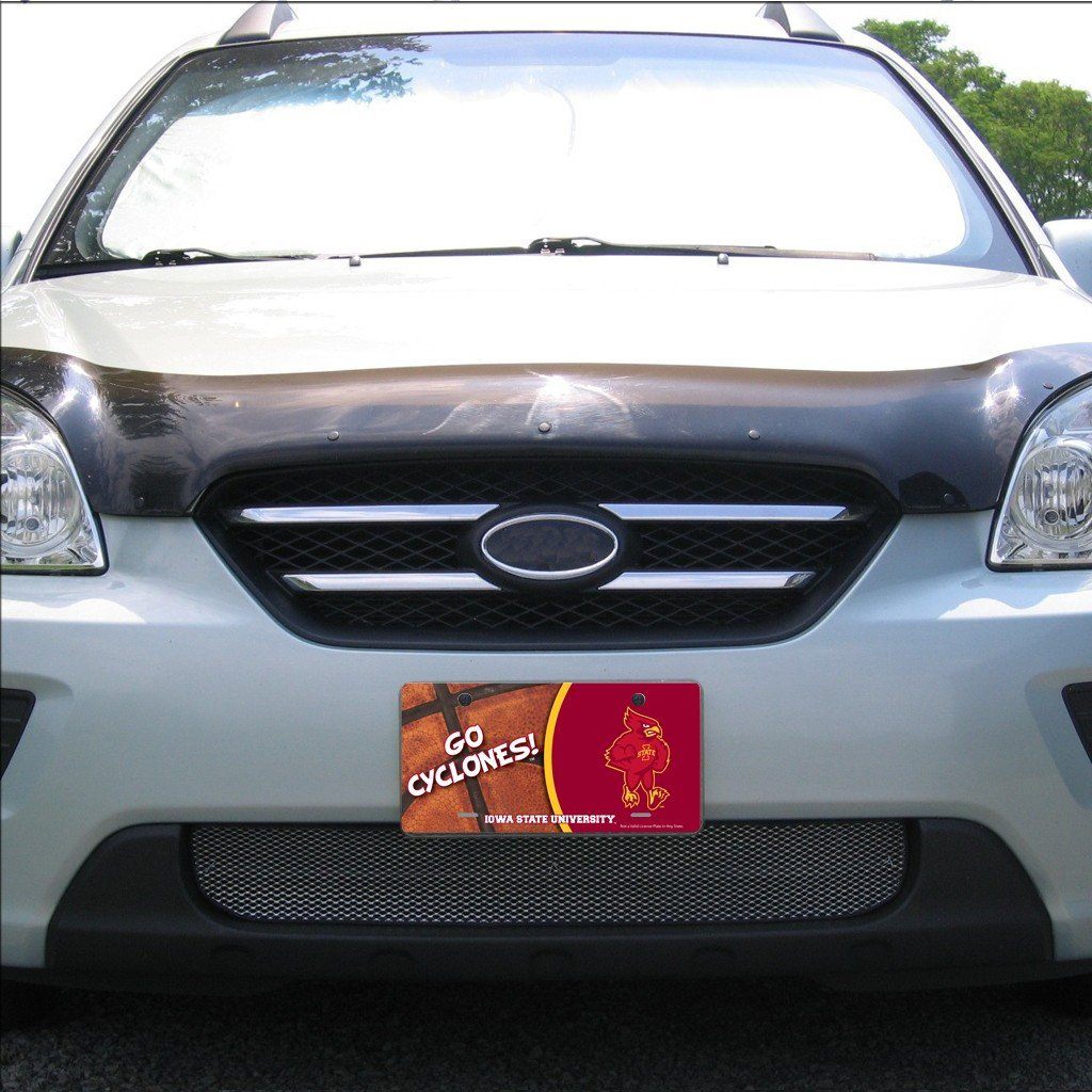 Iowa State University - License Plate - Basketball Design
